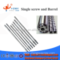 Micro screw cylinder for plastic granular waste